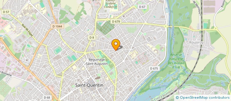 localisation de l'entreprise SAINT QUENTIN FELINS à SAINT-QUENTIN