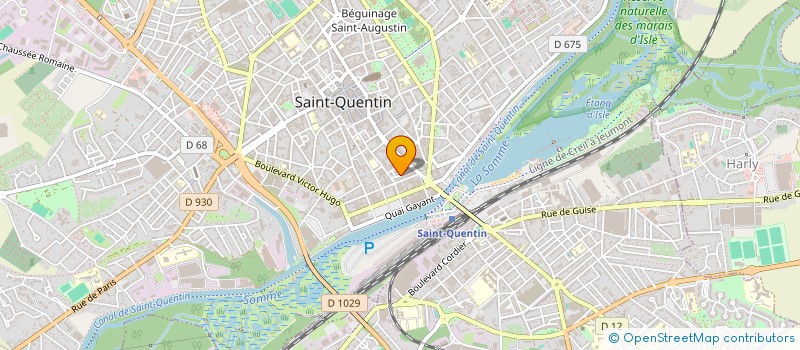 localisation de l'entreprise SAINT QUENTIN LAVAGE à SAINT-QUENTIN