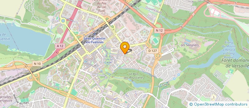 localisation de l'entreprise SAINT QUENTIN MEDICAL  GUYANCOURT