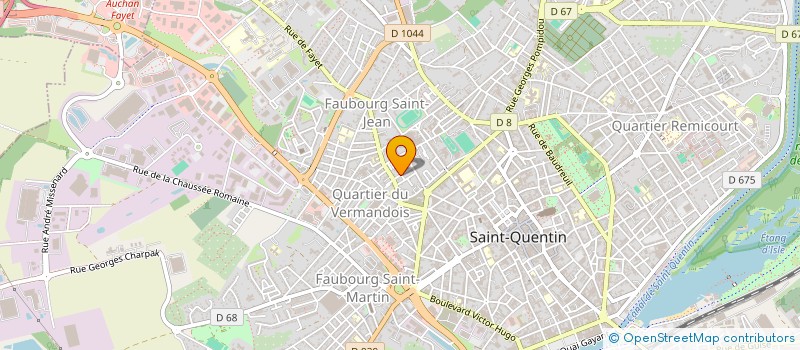 localisation de l'entreprise SAINT-QUENTIN PLAISANCE  SAINT-QUENTIN