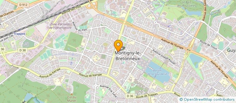 localisation de l'entreprise SAINT-QUENTIN SOLIDARITE à MONTIGNY-LE-BRETONNEUX