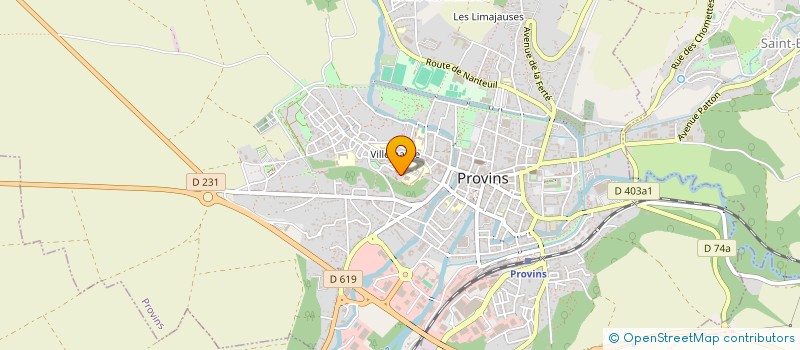 localisation de l'entreprise SAINT QUIRIACE à PROVINS