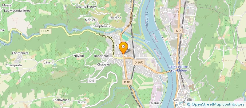 localisation de l'entreprise SAINT RAMBERT FLEURS  SARRAS