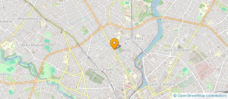 localisation de l'entreprise SAINT RAPHAEL  NANTES