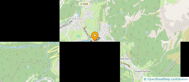 localisation de l'entreprise SAINT RAPHAEL  VALLOUISE-PELVOUX