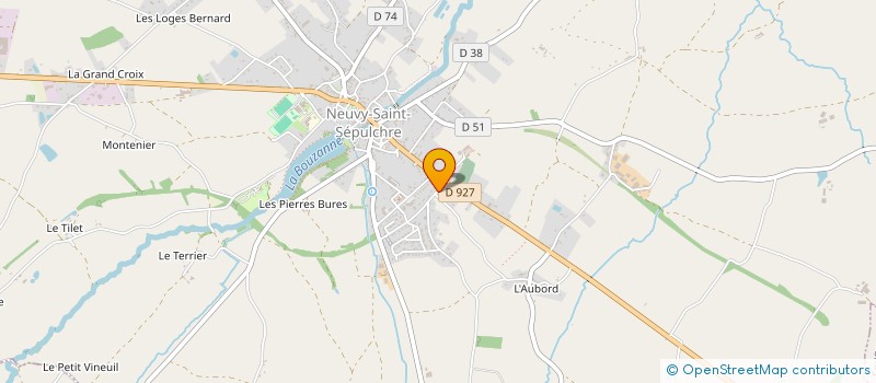 localisation de l'entreprise SAINT RE à NEUVY-SAINT-SEPULCHRE