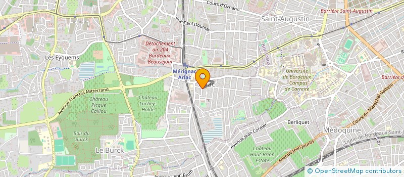 localisation de l'entreprise SAINT REMI  MERIGNAC