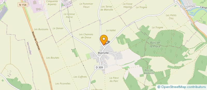 localisation de l'entreprise SAINT REMI à MARVILLE-MOUTIERS-BRULE