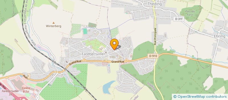 localisation de l'entreprise SAINT REMY  FAREBERSVILLER