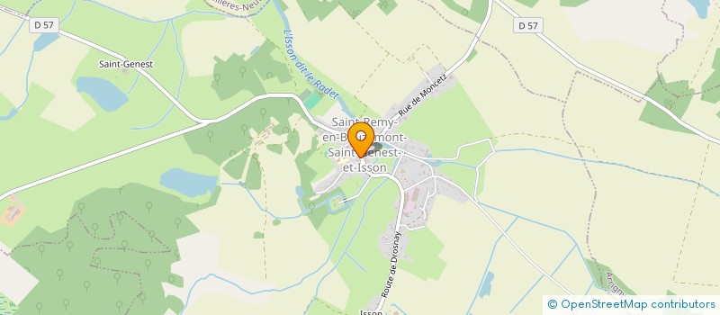 localisation de l'entreprise SAINT-REMY  SAINT-REMY-EN-BOUZEMONT-SAINT-GENEST-ET-ISSON