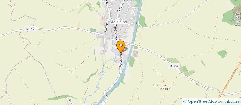 localisation de l'entreprise SAINT ROCH  MOISLAINS