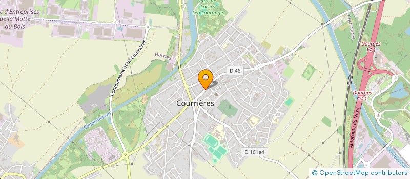 localisation de l'entreprise SAINT ROCH  COURRIERES