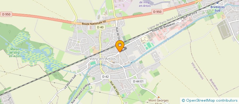 localisation de l'entreprise SAINT ROCH  VITRY-EN-ARTOIS