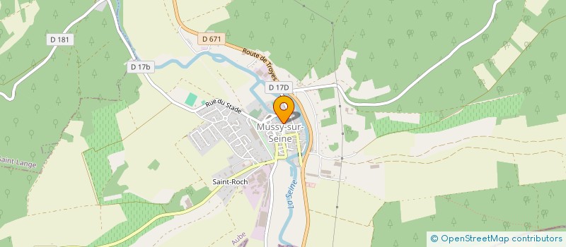 localisation de l'entreprise SAINT ROCH  MUSSY-SUR-SEINE