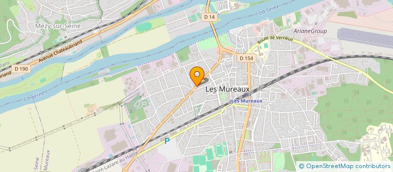 localisation de l'entreprise SAINT ROCH à LES MUREAUX
