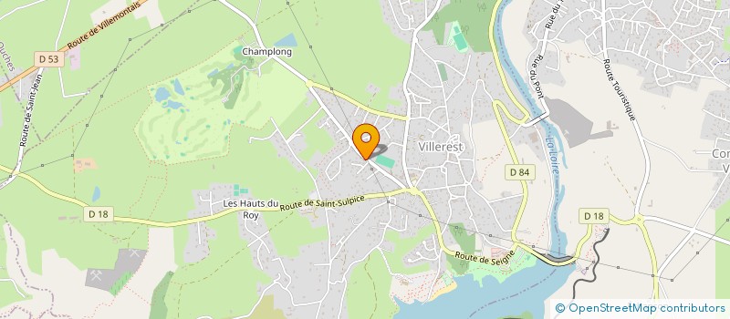 localisation de l'entreprise SAINT ROCH IMMO  VILLEREST