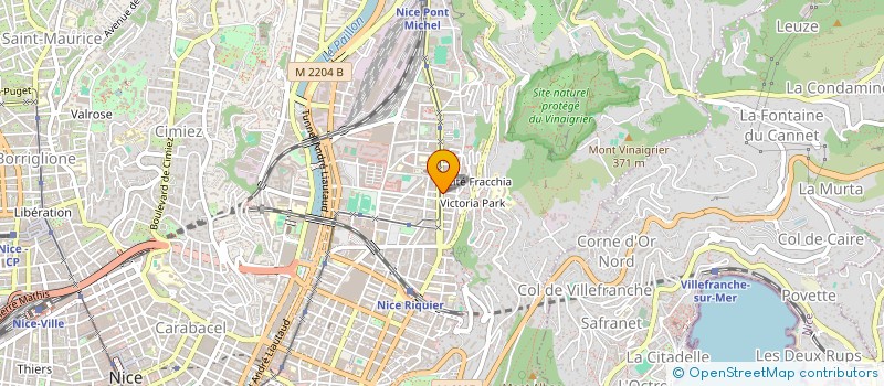 localisation de l'entreprise SAINT ROCH IMMOBILIER  NICE