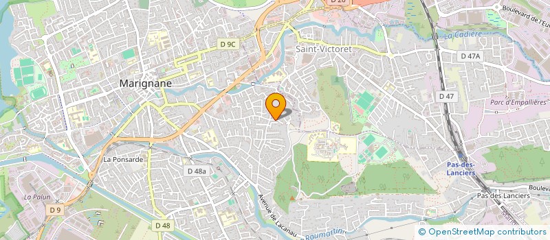 localisation de l'entreprise SAINT ROCH LE ROVE  MARIGNANE
