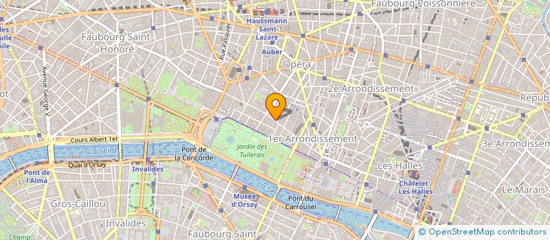 localisation de l'entreprise SAINT ROCH SYNERGIE à PARIS