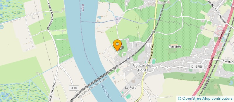 localisation de l'entreprise SAINT ROMAIN  SAINT-ROMAIN-LA-VIRVEE