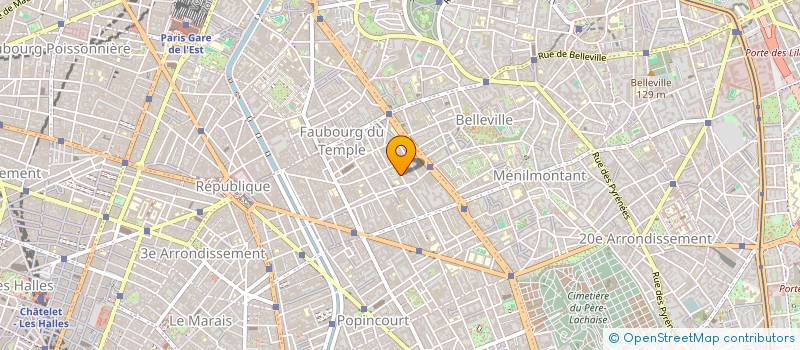 localisation de l'entreprise SAINT ROSE  PARIS