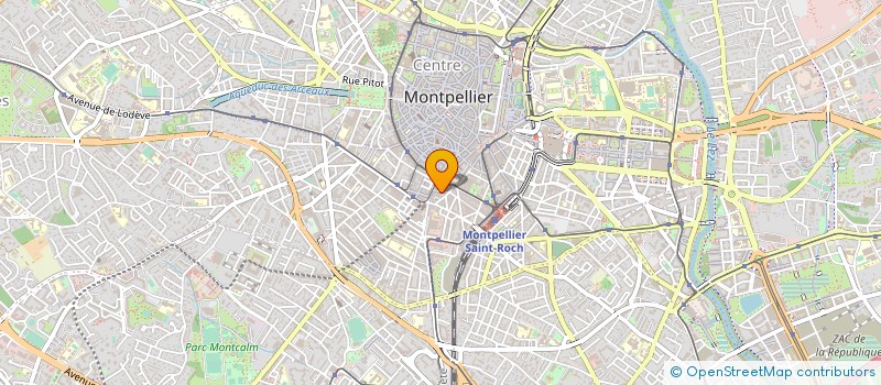 localisation de l'entreprise SAINT-SAUVEUR à MONTPELLIER