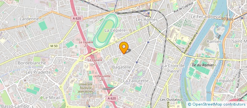 localisation de l'entreprise SAINT SAUVEUR à TOULOUSE