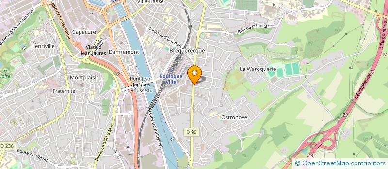 localisation de l'entreprise SAINT SAUVEUR  BOULOGNE-SUR-MER