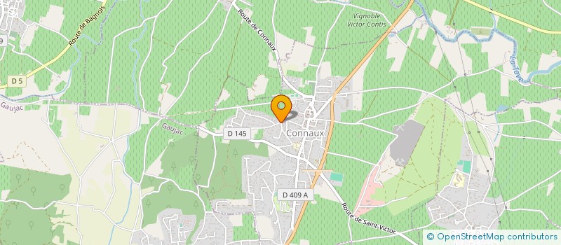 localisation de l'entreprise SAINT SAUVEUR  CONNAUX