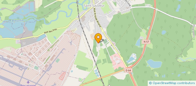 localisation de l'entreprise SAINT SAUVEUR TRANSPORTS  SAINT-SAUVEUR