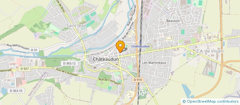 localisation de l'entreprise SAINT SAUVEUR XVIII à CHATEAUDUN