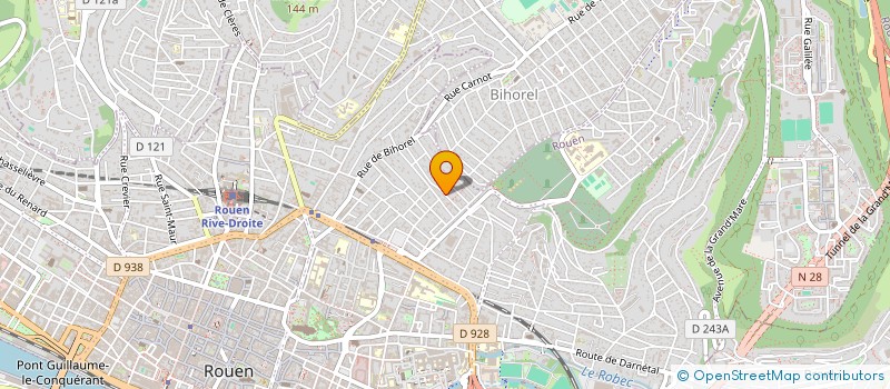 localisation de l'entreprise SAINT SEOC à ROUEN