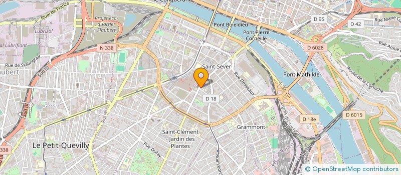 localisation de l'entreprise SAINT-SEVER DE TERRE  ROUEN
