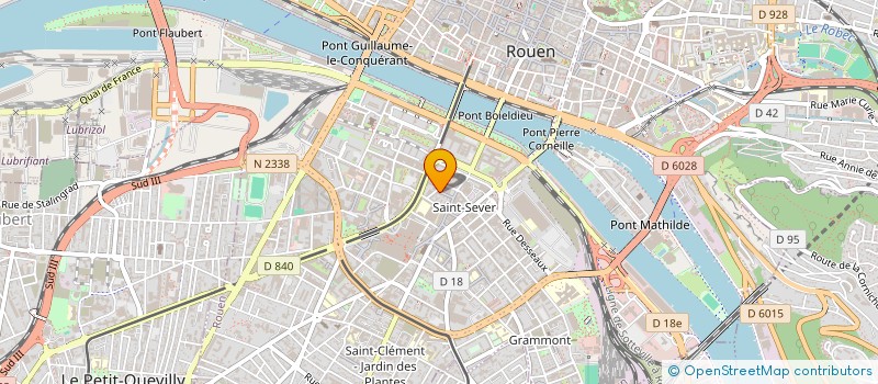 localisation de l'entreprise SAINT SEVER PRATIQUE à ROUEN