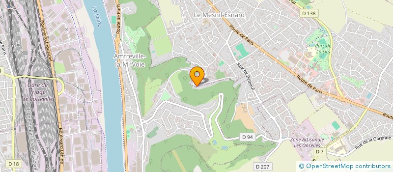 localisation de l'entreprise SAINT SEVERIN  LE MESNIL-ESNARD