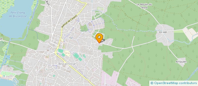 localisation de l'entreprise SAINT SILAIN  BISCARROSSE