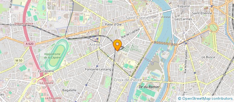 localisation de l'entreprise SAINT SIMON à TOULOUSE