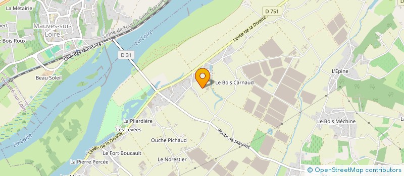 localisation de l'entreprise SAINT SIMON à DIVATTE-SUR-LOIRE