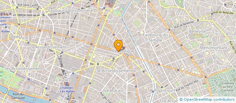 localisation de l'entreprise SAINT SIMON & GADELLA S.A.R.L à PARIS