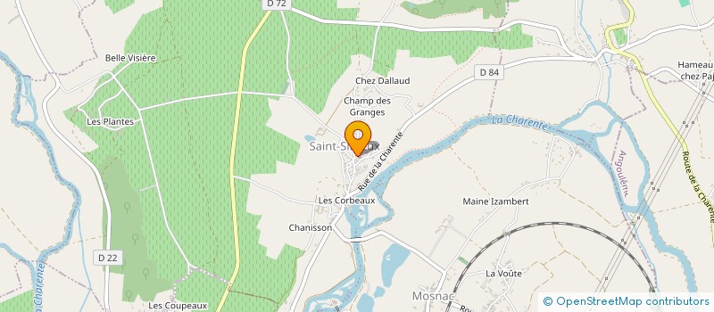 localisation de l'entreprise SAINT SIMON VILLAGE CABARIER à SAINT-SIMON