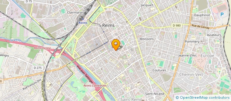 localisation de l'entreprise SAINT SIXTE  REIMS