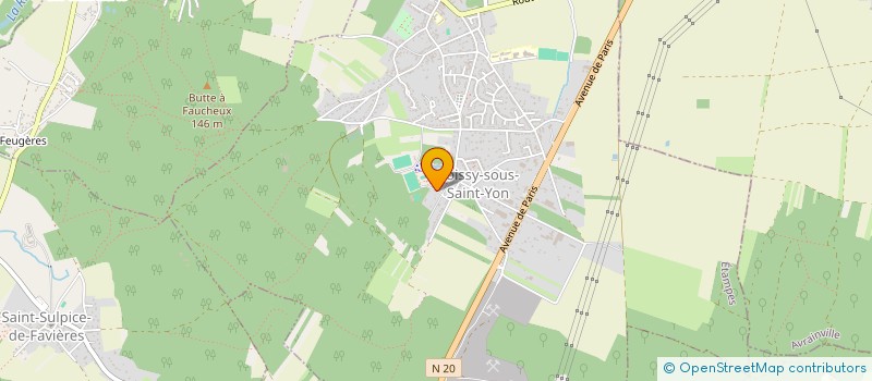 localisation de l'entreprise SAINT SPIRE  BOISSY-SOUS-SAINT-YON