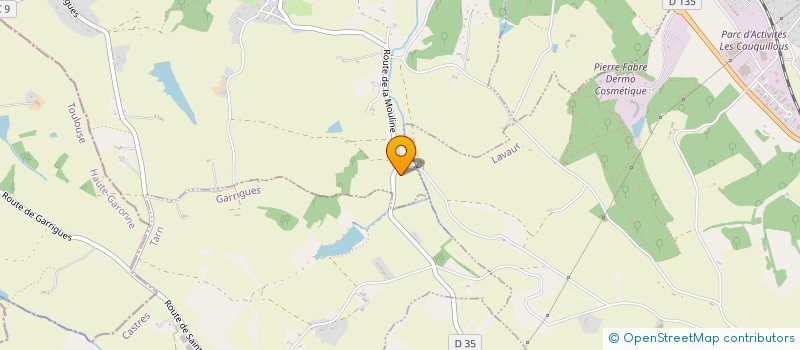 localisation de l'entreprise SAINT SULPICE HOCKEY CLUB  SAINT-SULPICE-LA-POINTE