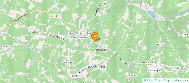 localisation de l'entreprise SAINT SULPICE JEUNESSE  SAINT-SULPICE-DE-FALEYRENS