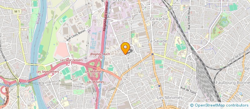 localisation de l'entreprise SAINT SUPERY à TOULOUSE