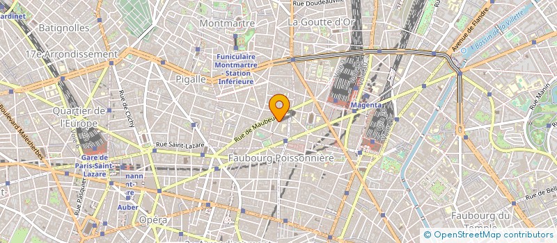 localisation de l'entreprise SAINT THOMAS  PARIS