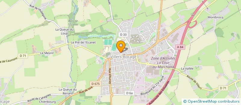 localisation de l'entreprise SAINT TIGOE AFANSI FOLY FIO  VILLERS-BOCAGE