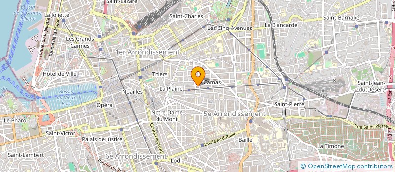 localisation de l'entreprise SAINT TROPEZ DISTRIBUTION à MARSEILLE