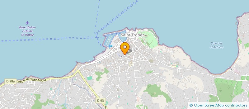 localisation de l'entreprise SAINT TROPEZ VOYAGES  SAINT-TROPEZ