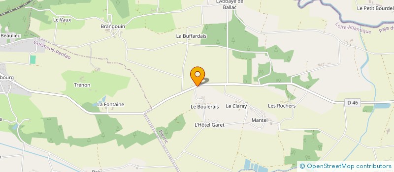 localisation de l'entreprise SAINT TRYPHON à CONQUEREUIL